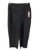Athleta Size s / 4 Black Nylon Blend High Rise Zip Pocket Wide Leg Cropped Pants Black / s / 4