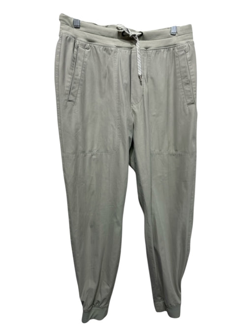 Vuori Size L Beige Synthetic Solid Jogger Men's Pants Beige / L