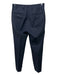 Billy Reid Navy Wool Blend Solid Patch Pocket 2 Button Men's Suit Navy / 36