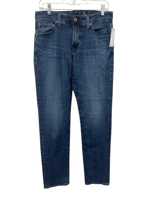 AG Size 29 medium dark wash Cotton Blend Solid Jean Skinny Men's Pants medium dark wash / 29