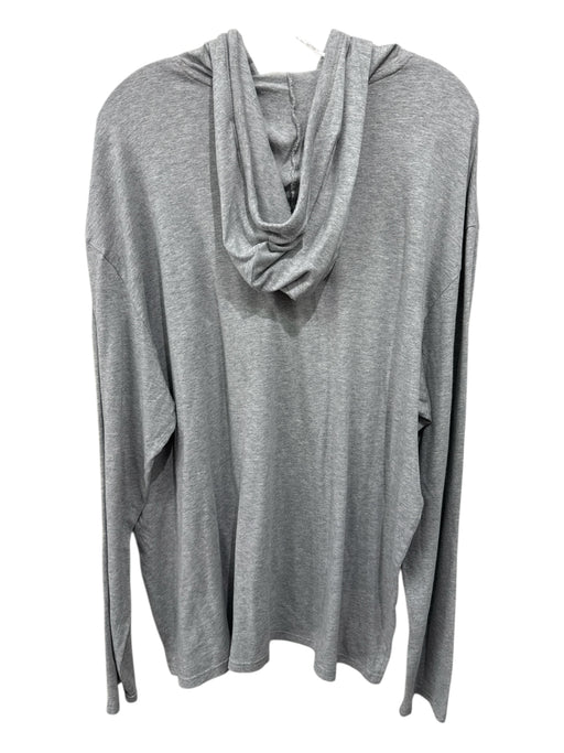 Polo Size XL Gray Cotton Solid Hoodie Men's Jacket Gray / XL