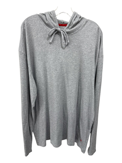 Polo Size XL Gray Cotton Solid Hoodie Men's Jacket Gray / XL