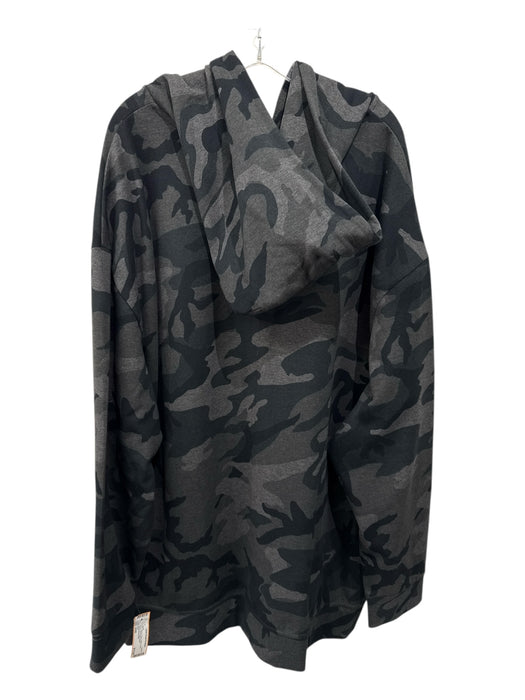 Polo NWT Size 6XB Black & Gray Cotton Camo Zipper Men's Jacket Black & Gray / 6XB