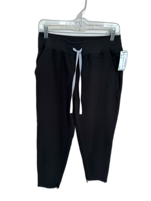 Figs Size MP Black Polyester Drawstring Jogger Athletic Pants Black / MP