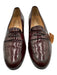 Ferragamo Shoe Size 9D Oxblood Leather Solid Dress Men's Shoes Oxblood / 9D