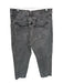 Madewell Size 31 Gray Cotton Blend High Waist Straight Cropped Jeans Gray / 31