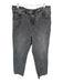 Madewell Size 31 Gray Cotton Blend High Waist Straight Cropped Jeans Gray / 31
