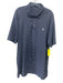 Polo Size XXL Blue & White Cotton Striped Polo Men's Short Sleeve Blue & White / XXL