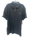 Polo Size XXL Gray Cotton Solid Polo Men's Short Sleeve Gray / XXL