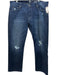 7 For All Mankind Size 38 Dark Wash Cotton Distressed Jean Men's Pants Dark Wash / 38