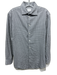 Armani Size S Gray Cotton Blend Grid Button up Men's Long Sleeve Shirt Gray / S