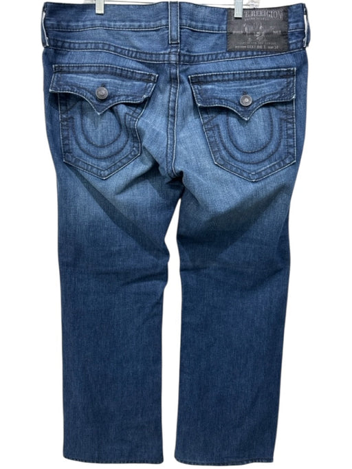 True Religion Size 38 Medium Wash Cotton Solid Jean Men's Pants Medium Wash / 38