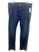 7 For All Mankind NWT Size 40 Dark Wash Cotton Blend Solid Jean Men's Pants Dark Wash / 40
