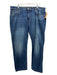 7 For All Mankind Size 40 Medium Wash Cotton Solid Jean Men's Pants Medium Wash / 40