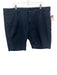 7 For All Mankind Size 40 Navy Cotton Blend Solid Khakis Men's Shorts Navy / 40