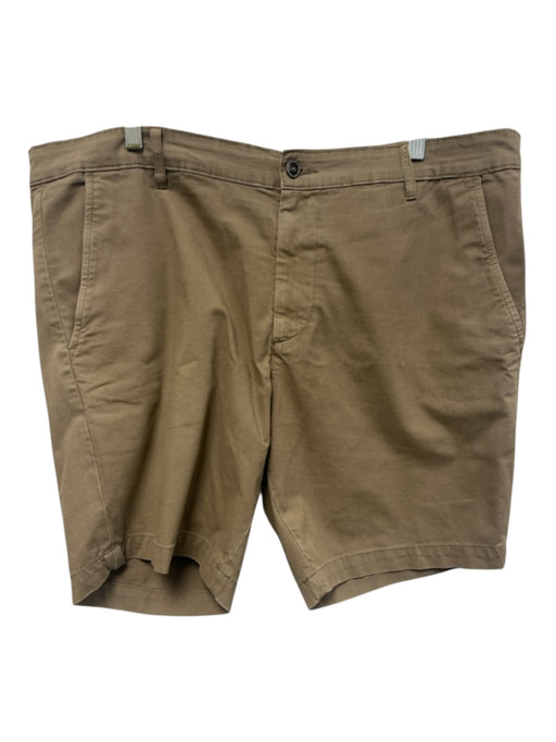 AG Size 38 Beige Cotton Blend Solid Khakis Men's Shorts Beige / 38