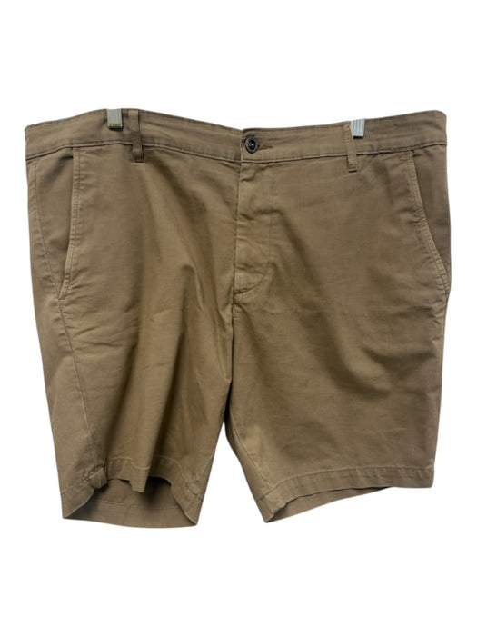 AG Size 38 Beige Cotton Blend Solid Khakis Men's Shorts Beige / 38