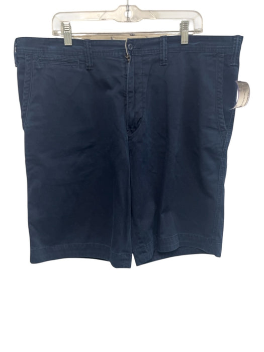 Polo Size 40 Navy Cotton Solid Khakis Men's Shorts Navy / 40