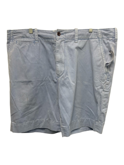 Polo Size 40 Light blue Cotton Solid Khaki Men's Shorts Light blue / 40