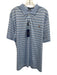 Polo NWT Size XL Light Blue & White Cotton Striped Polo Men's Short Sleeve Light Blue & White / XL