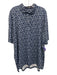 RLX Size XXL Blue & White Synthetic Floral Polo Men's Short Sleeve Blue & White / XXL