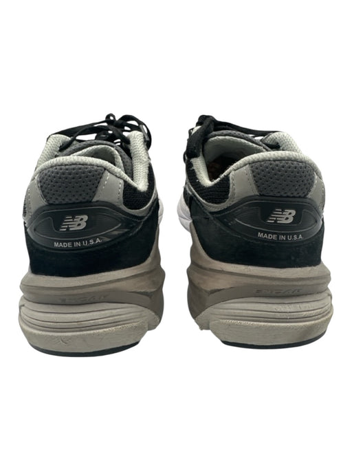New Balance Shoe Size 10.5 Black Suede & Mesh Solid Sneaker Low Top Men's Shoes Black / 10.5