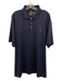 Polo Size XXL Blue Synthetic Solid Polo Men's Short Sleeve Blue / XXL