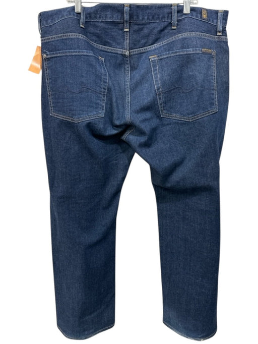 7 For All Mankind Size 40 Medium Wash Cotton Solid Jean Men's Pants Medium Wash / 40