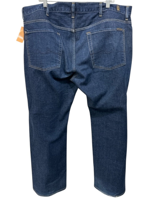 7 For All Mankind Size 40 Medium Wash Cotton Solid Jean Men's Pants Medium Wash / 40