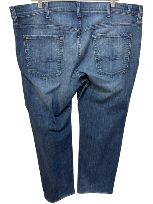 7 For All Mankind Size 40 Light Wash Cotton Solid Jean Men's Pants Light Wash / 40