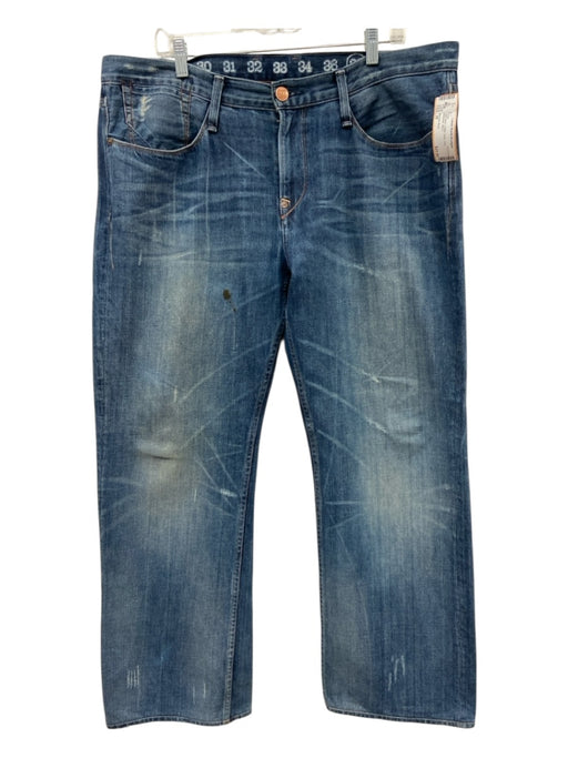 Earnest Sewn Size 38 Light Wash Cotton Solid Jean Men's Pants Light Wash / 38