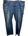 7 For All Mankind Size 40 Dark Wash Cotton Solid Jean Men's Pants Dark Wash / 40