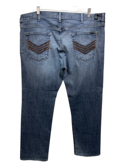 7 For All Mankind Size 40 Light Wash Cotton Solid Jean Men's Pants Light Wash / 40