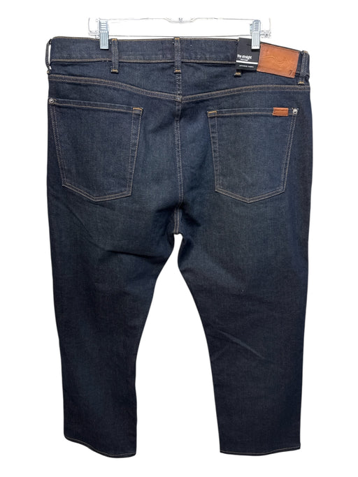 7 For All Mankind NWT Size 40 Dark Wash Cotton Solid Jean Men's Pants Dark Wash / 40