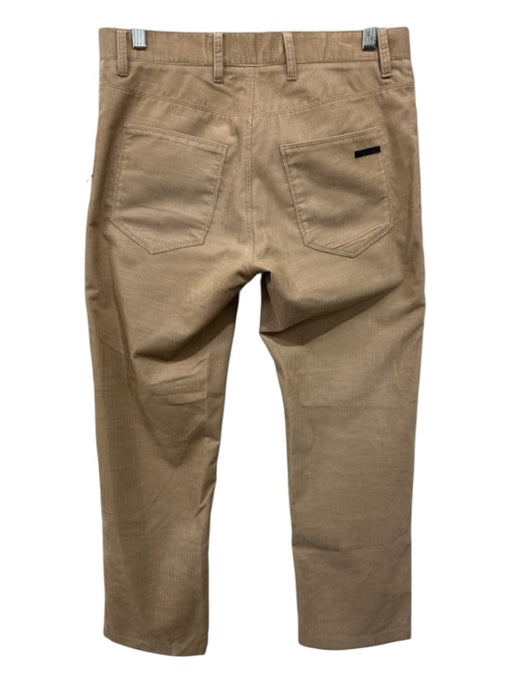 Prada Size Est 29 Tan Cotton Cordouroy Khakis Men's Pants Tan / Est 29