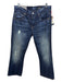 7 For All Mankind Size 29 med light wash Cotton Blend Distressed Jean Pants med light wash / 29
