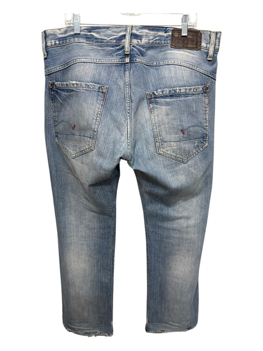 G Star Size 38 Light Wash Cotton Solid Jean Men's Pants Light Wash / 38
