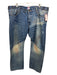 PRPS Size 40 Medium Light Wash Cotton Distressed Jean Men's Pants Medium Light Wash / 40