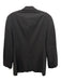 Theory Black Wool Blend Solid 2 Button Men's Blazer Black / 36S