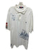 Polo Size XLT White Cotton Sketches Polo Men's Short Sleeve White / XLT