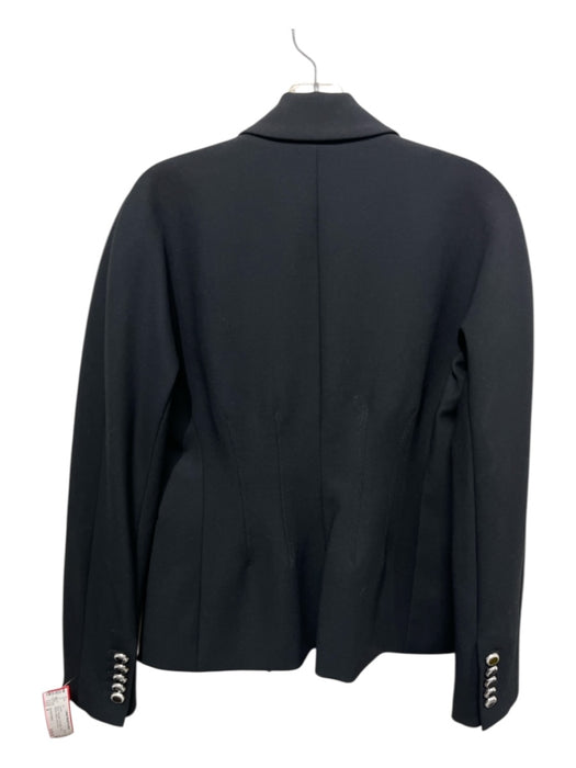 Veronica Beard Size 6 Black Polyester One Button Long Sleeve Blazer Jacket Black / 6