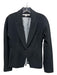 Veronica Beard Size 6 Black Polyester One Button Long Sleeve Blazer Jacket Black / 6