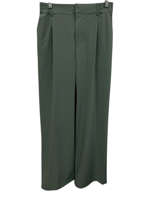 Alo Size S Teal Green Zip & Hook Closure Pockets Elastic Waist Athleisure Pants Teal Green / S