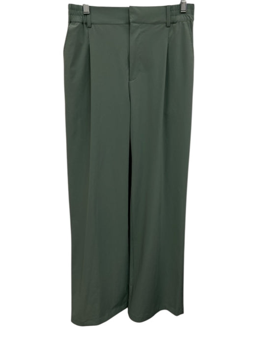 Alo Size S Teal Green Zip & Hook Closure Pockets Elastic Waist Athleisure Pants Teal Green / S