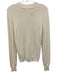 Veronica Beard Size M Cream Viscose Blend High Neck Long Sleeve Top Cream / M