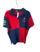 Polo Ralph Lauren Vintage Size XL Red & Navy Cotton Patch Rugby Men's Polo Red & Navy / XL