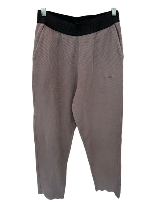 Cole Buxton Size L Gray & Black Cotton Waffle Waist Band Jogger Men's Pants Gray & Black / L