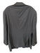 Armani Collezioni Gray Wool Pinstripe 2 Button Men's Blazer Gray / 42