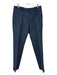 Etro Size 50 Blue Wool Blend Solid Dress Men's Pants Blue / 50