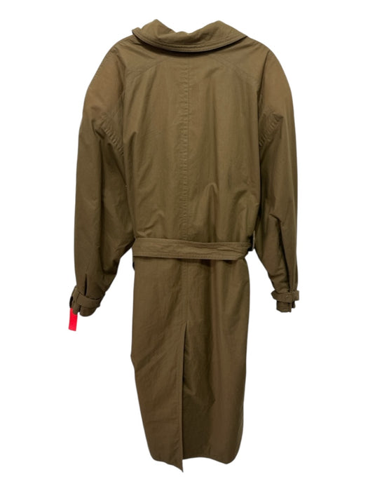 Hugo Boss Size 40 Tan Cotton Blend Solid Overcoat Men's Jacket Tan / 40